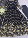 DC G38 Embroidery Georgette Party Wear Gown With Dupatta Wholesale Price In Surat
